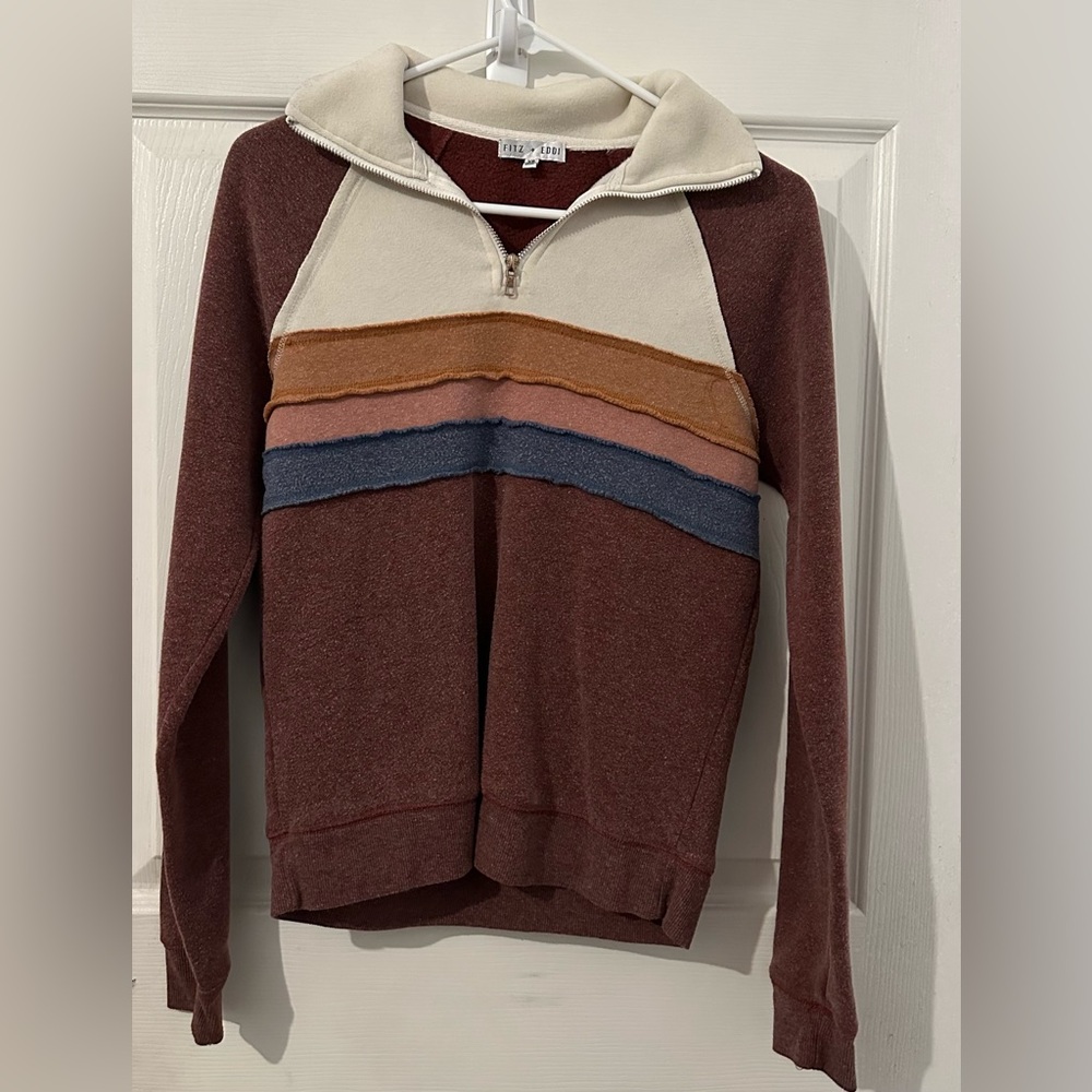 Colorful Striped Women's Pullover | The Buckle _FITZ + EDDI
